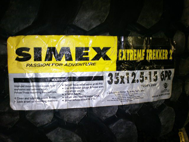   INTERCO-Super Swamper  SIMEX Extreme Trekker